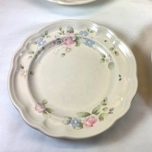 Pfaltzgraff Tea Rose plates set 4
